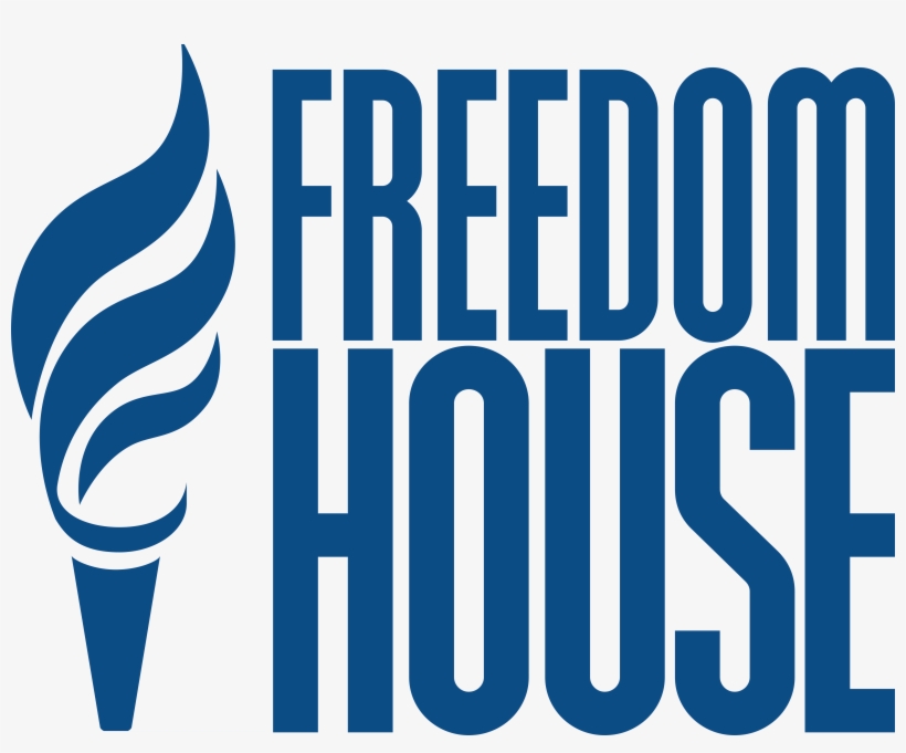 Freedom House Logo Blue - Freedom House, transparent png