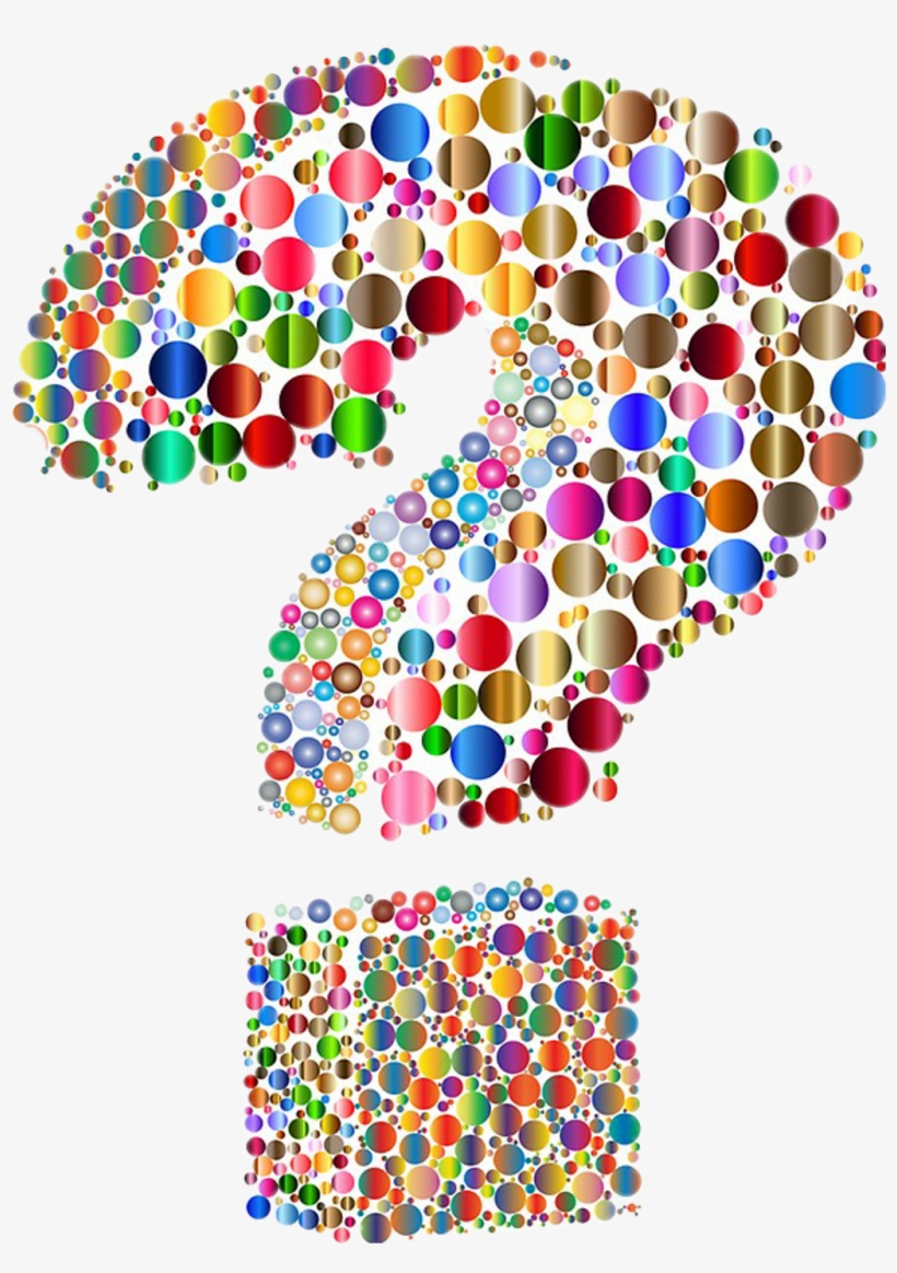 Sign In To Save It To Your Collection - Colorful Question Marks Transparent, transparent png