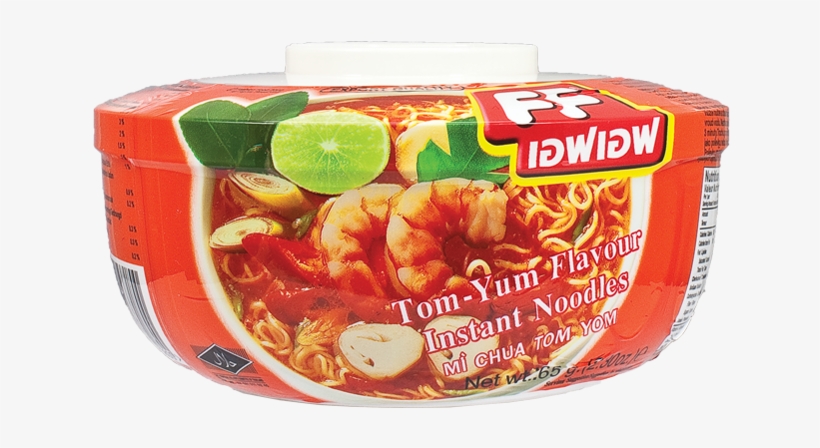 Ff Instant Noodle - Tom Yum Noodle Bowl, transparent png