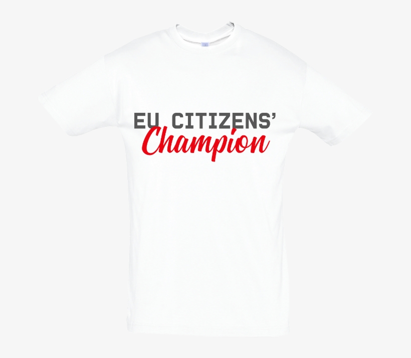Eucitizens Champion - Unisex Tee - Active Shirt, transparent png