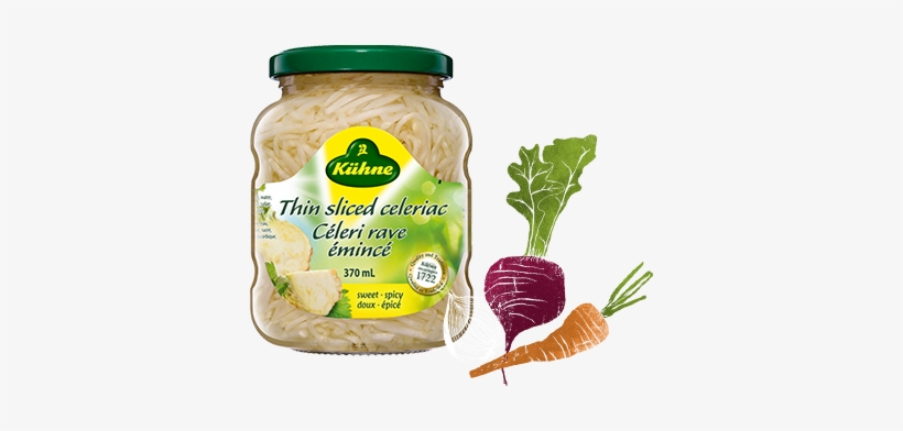 Celery Salad - Kühne, transparent png