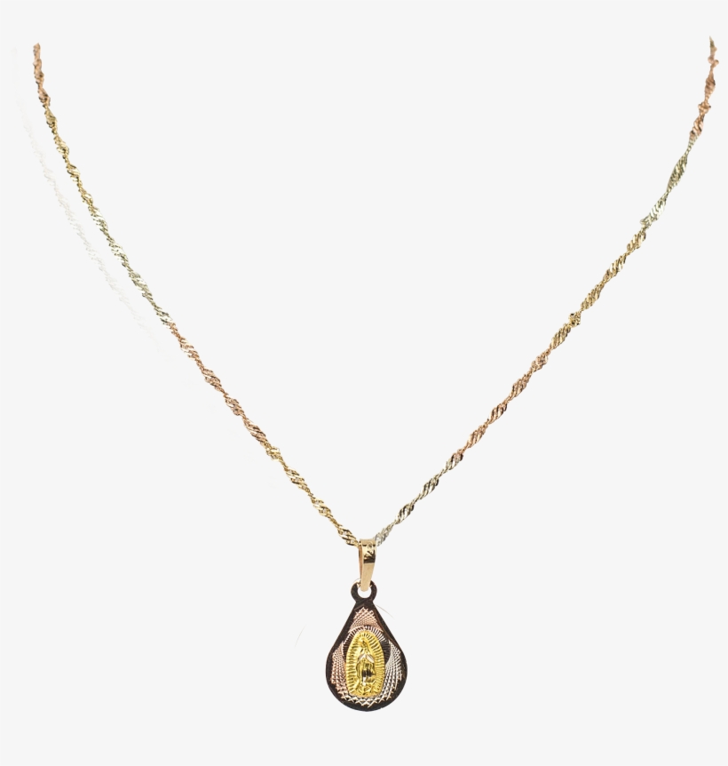 Medalla Gota / Virgen De Guadalupe - Necklace, transparent png