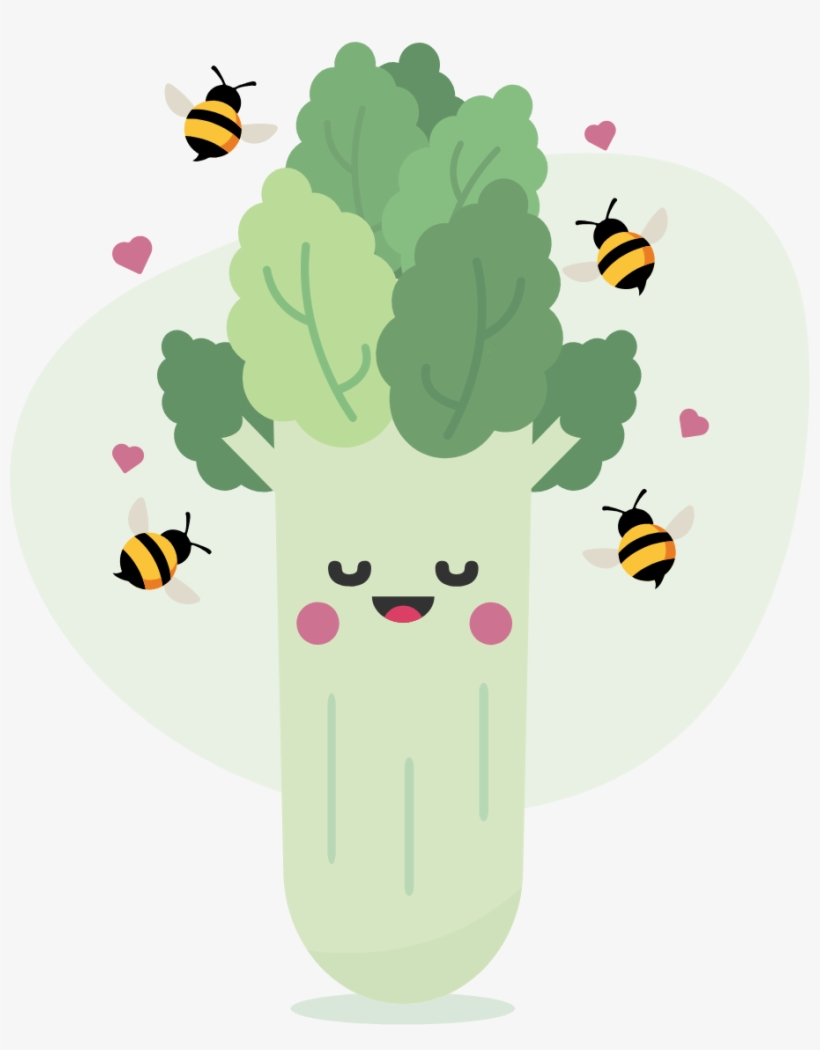 Magical, Mythical Celery - Illustration, transparent png