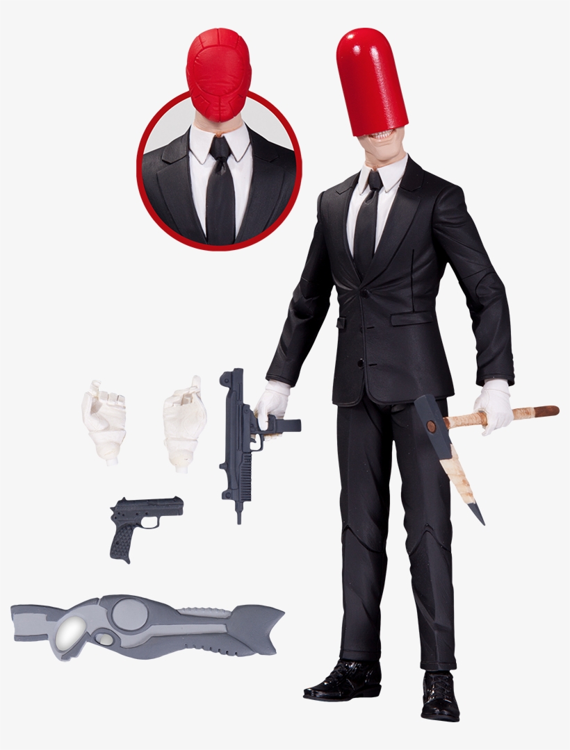 The Red Hood 7" Designer Action Figure - Red Hood By Greg Capullo Action Figure, transparent png