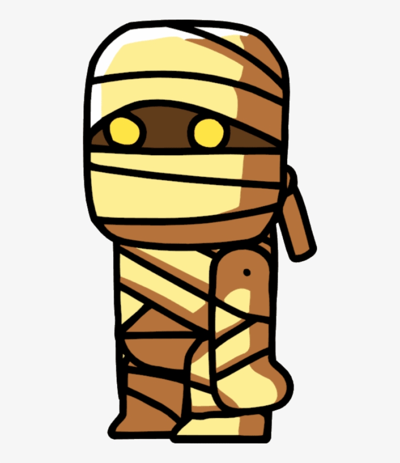 Free Png Download Scribblenauts Mummy Png Images Background - Egyptian Mummy Png, transparent png