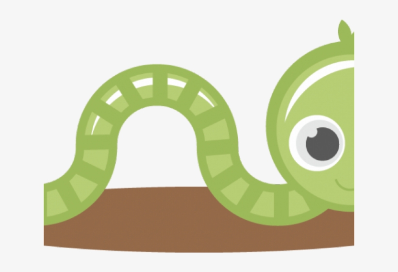 Worm Clipart Adorable - Illustration, transparent png