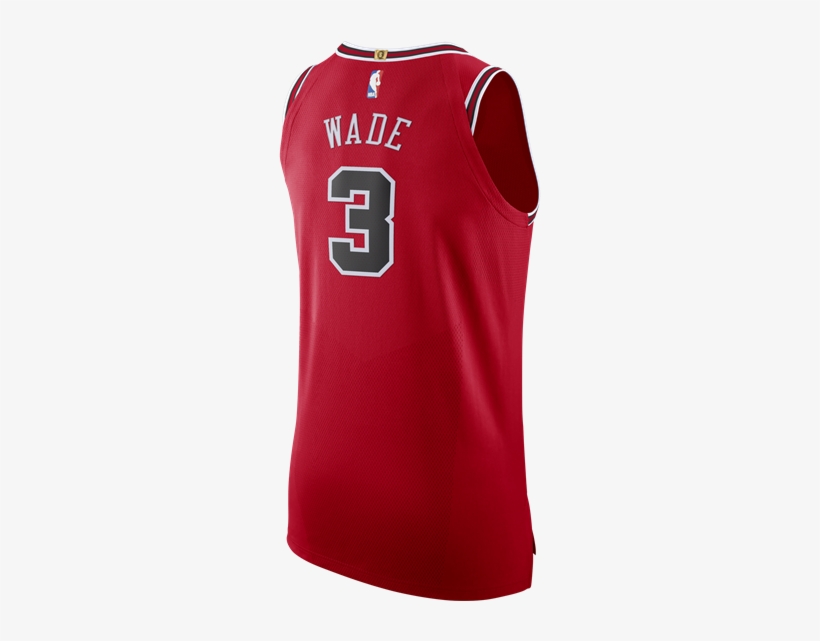 Nba X Nike Dwyane Wade Chicago Bulls Nike Icon Edition - Swingman, transparent png