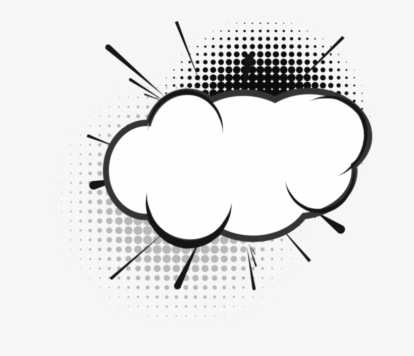 Radial Halftone Pattern Illustrator, transparent png