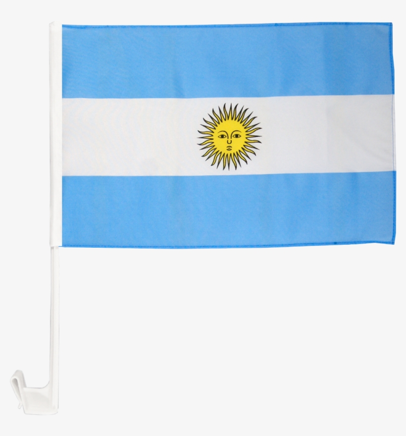 Argentina Car Flag - Flag, transparent png