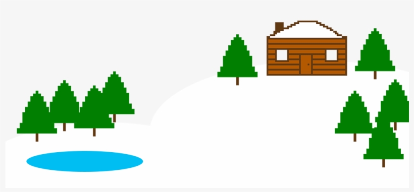 Winterbackground - Christmas Tree, transparent png