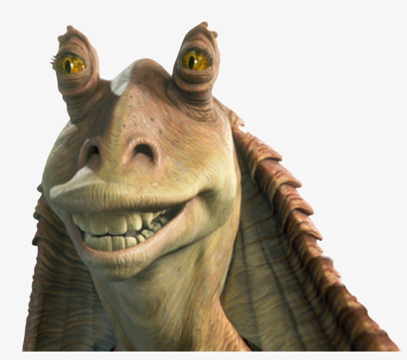 Alien Aliens Extraterrestre Starwars Jarjarbinks Alieni - Jar Jar Binks, transparent png