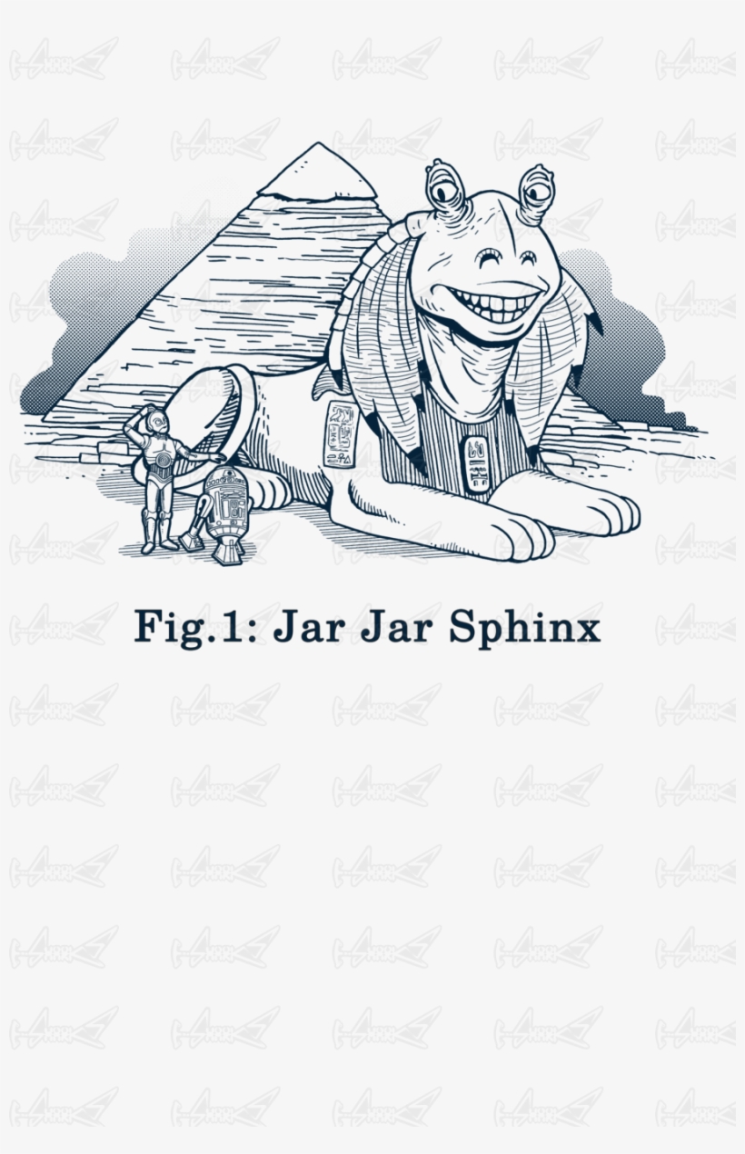 #jar Jar #sphynx - Cartoon, transparent png