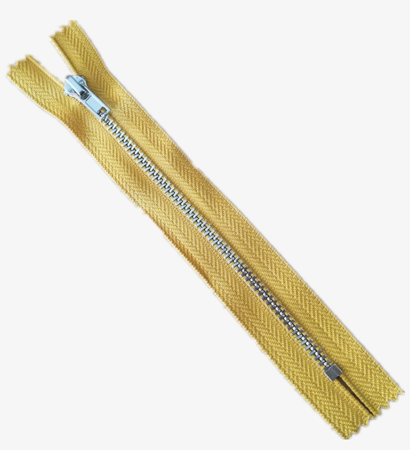 No3 Close End Auto Lock Metal Zippers Light Gold Teeth - Strap, transparent png