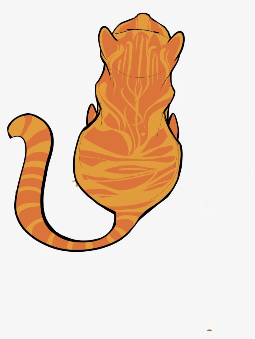Cat From Above - Cat From Above Cartoon, transparent png