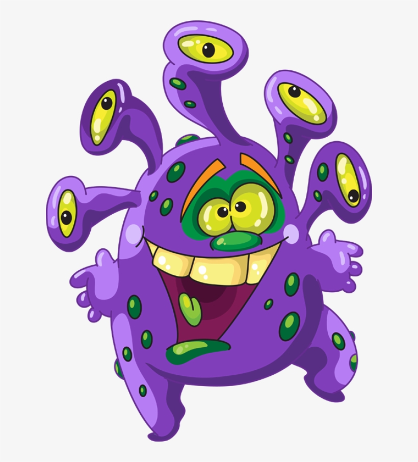 Weird Clipart Monster - Monster Funny, transparent png