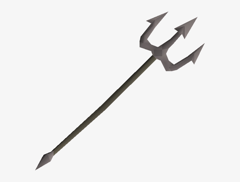 A Merfolk Trident Can Be Bought From Mairin's Market - Ugly Stik Tiger Elite Casting Rod, transparent png