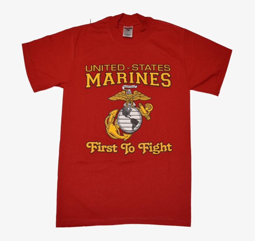 Usmc First To Fight - Plus Ultra Shirt, transparent png