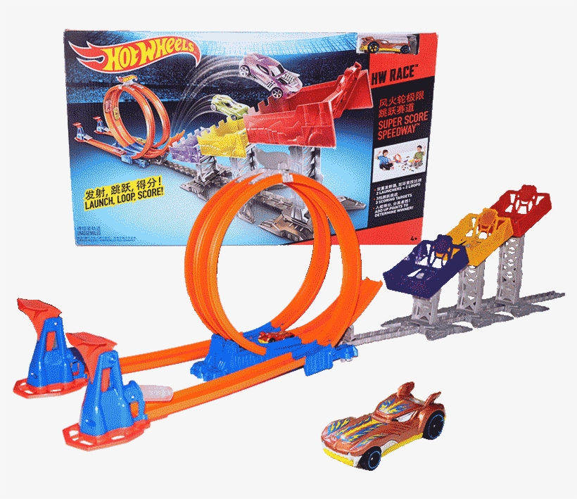 Lightbox Moreview - Hot Wheels Loop Jump, transparent png