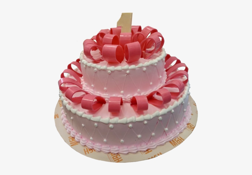 Pink Ribbon Cake - Cake Decorating, transparent png