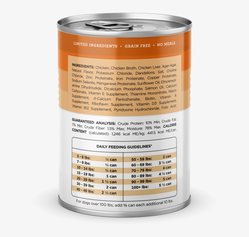 Rawbble Canned Food Recipe - Cylinder, transparent png