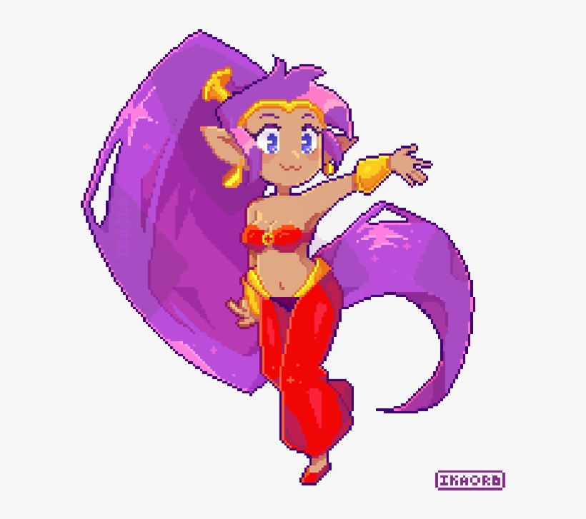 Shantae By Orb - Cartoon, transparent png