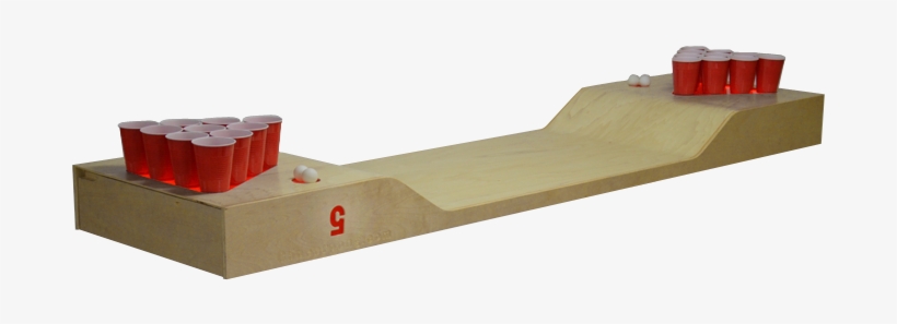 Natural Beer Pong Table - Wood, transparent png