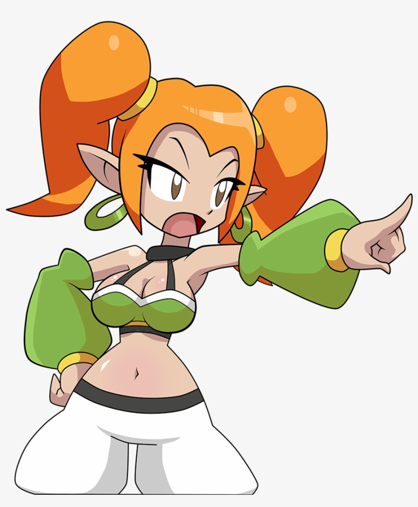 #cutiesaturday I Drew Holly From The New Shantae Game - Cartoon, transparent png