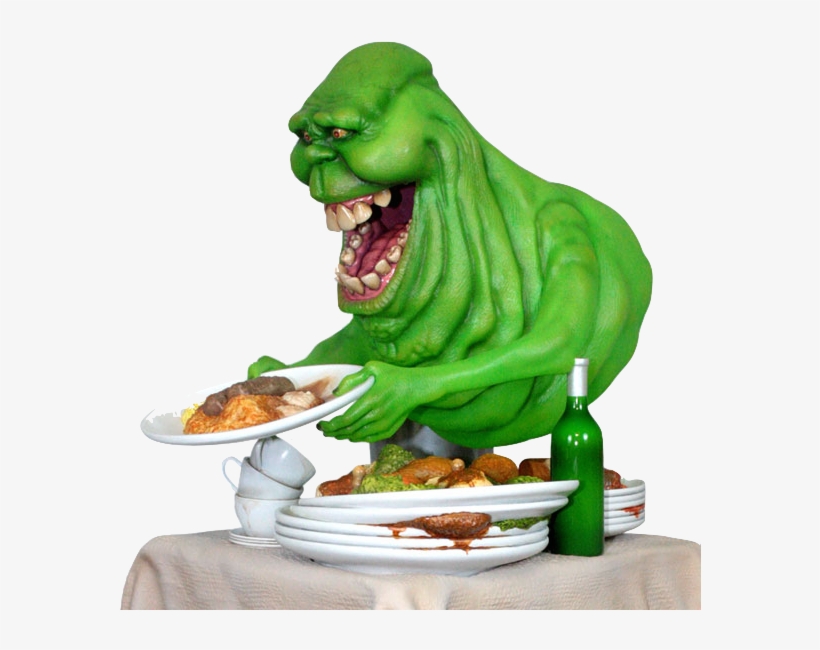 Hollywood Collectibles Ghostbuster Slimer Statue Toyslife - Ghostbusters Slimer, transparent png
