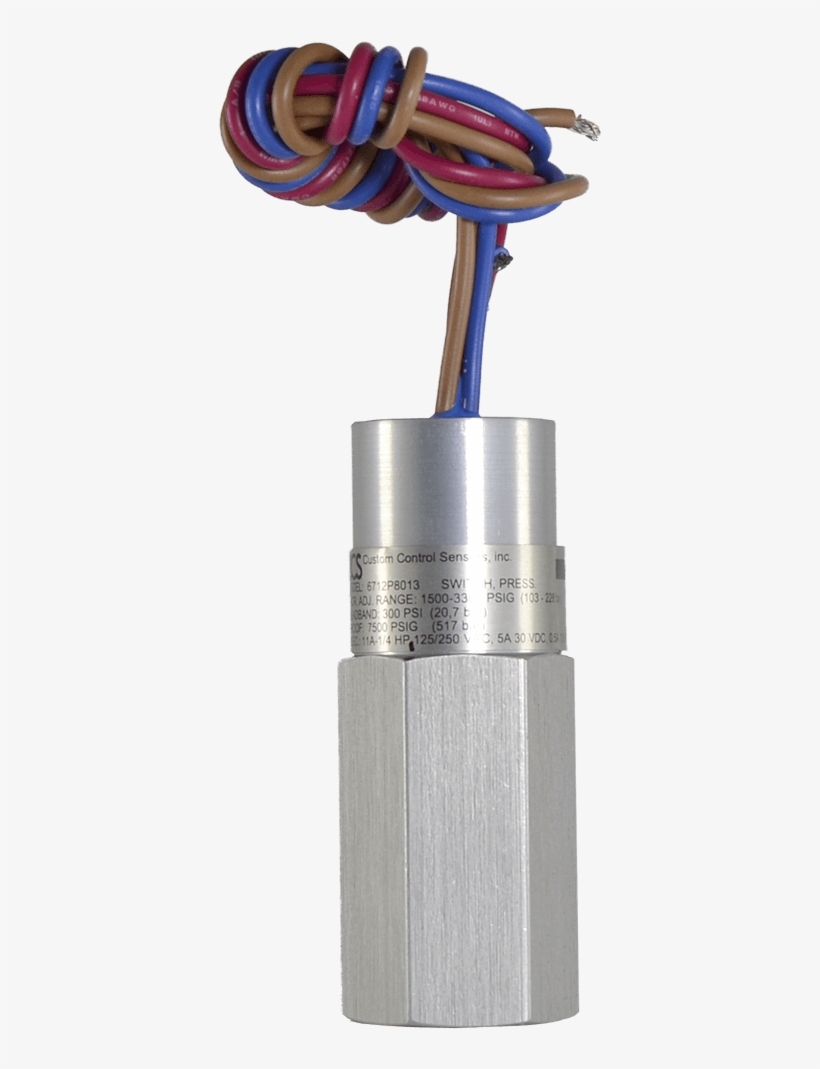 6712 Series Piston Switch - Cable, transparent png