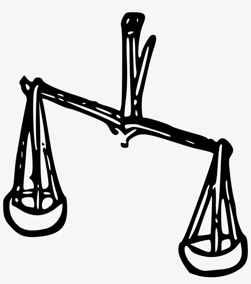 This Free Icons Png Design Of Zodiac Woodcut Scales, transparent png