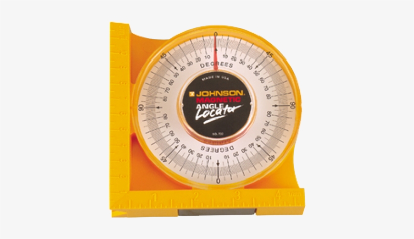 Johnson Level Professional Magnetic Protractor Angle - Angle Locator, transparent png