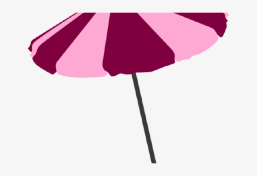 Beach Umbrella Pink, transparent png