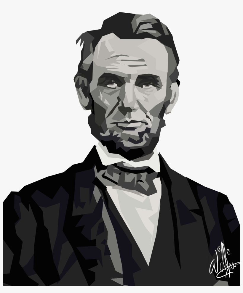 Abraham Lincoln Vector Art American President - Motivation, transparent png