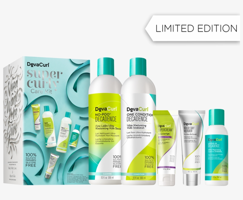 Buy Super Curly Care Kit From Devacurl, Hair Products, transparent png
