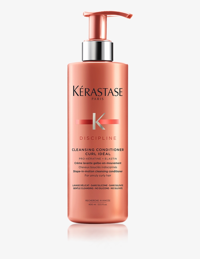 Conditioner For Curly Hair - Kerastase Discipline Cleansing Conditioner Curl Ideal, transparent png