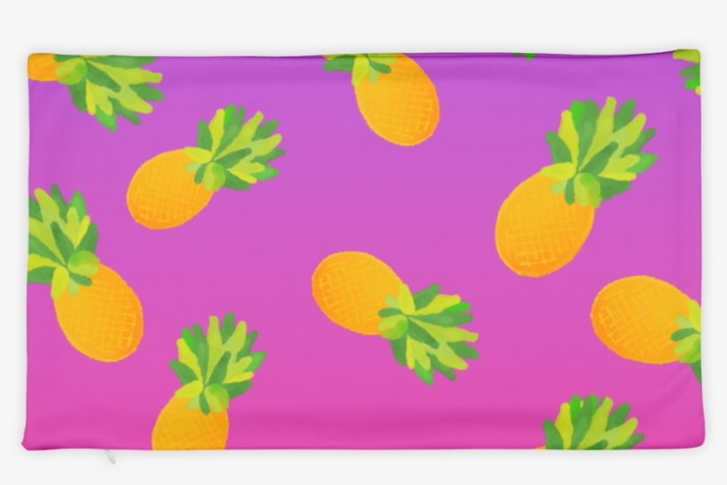 'piña Colada' Pillow Case Only - Pineapple, transparent png