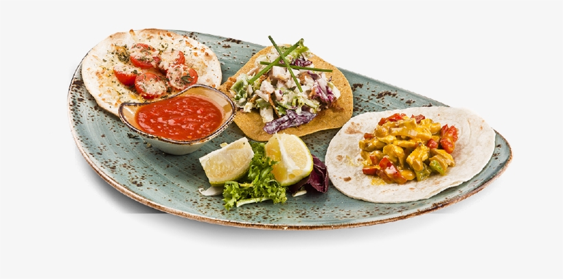 Tacos At El Delirio Restaurant - Cicchetti, transparent png