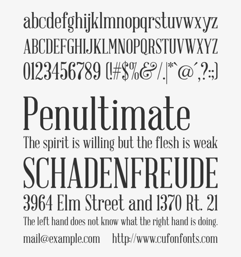 Abraham Lincoln Font Preview - Condensed Typewriter Font, transparent png