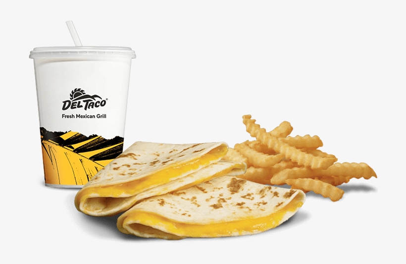 Quesadilla Kid Loco® Meal, Del Taco, Milton, Del Taco, - Del Taco Kids Menu, transparent png