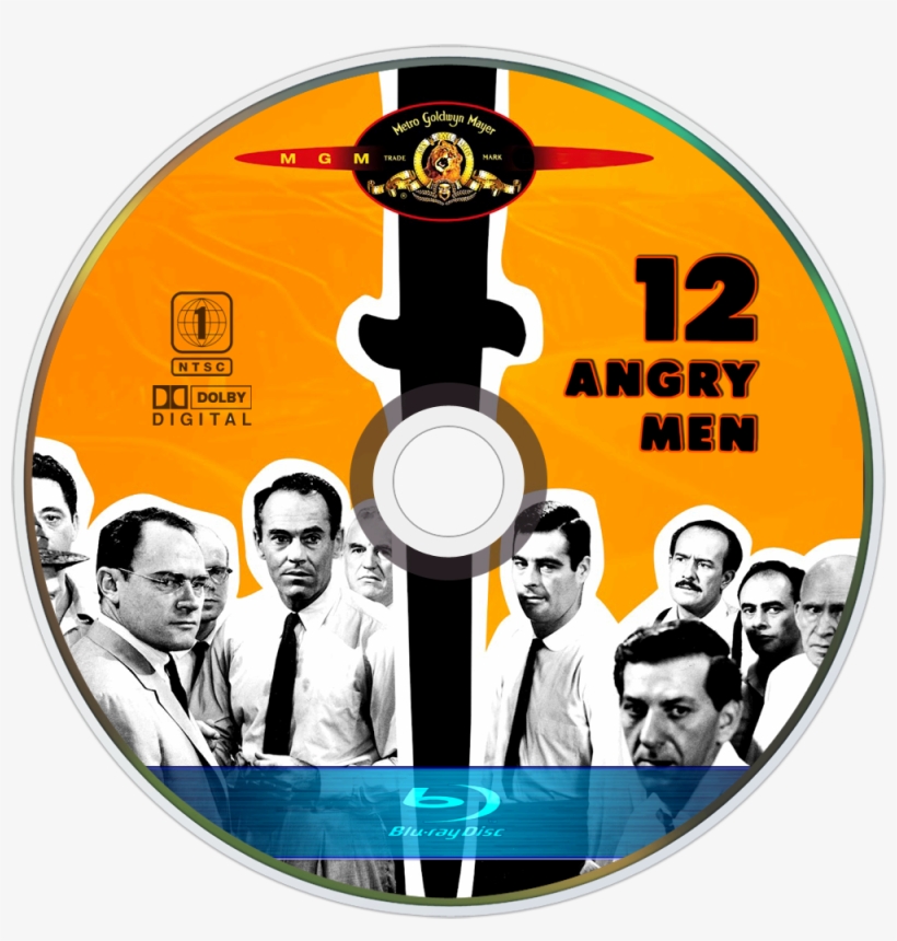 12 Angry Men Bluray Disc Image - 12 Angry Men 1957 Bluray, transparent png