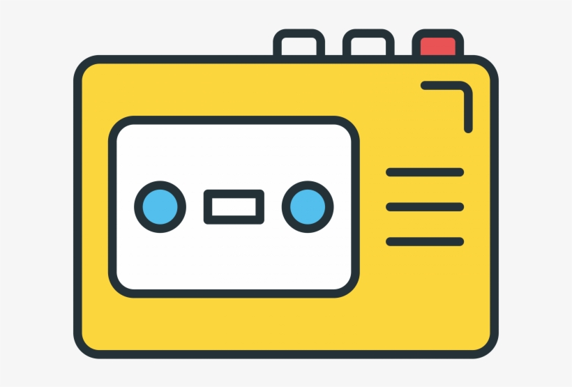Cassette Player, transparent png