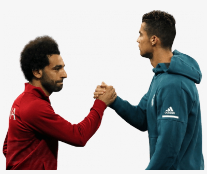 Free Png Download Mohamed Salah & Cristiano Ronaldo - Man, transparent png