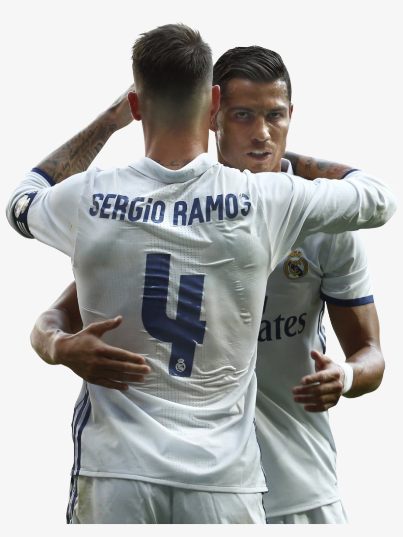 Cristiano Ronaldo & Sergio Ramos Render, transparent png