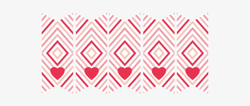 Cupcake Banner All Pink - Graphic Design, transparent png