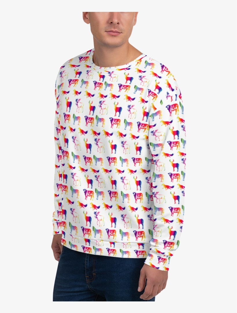 Sweater Banner Weather Chosen Fam Pink Mockup Left, transparent png