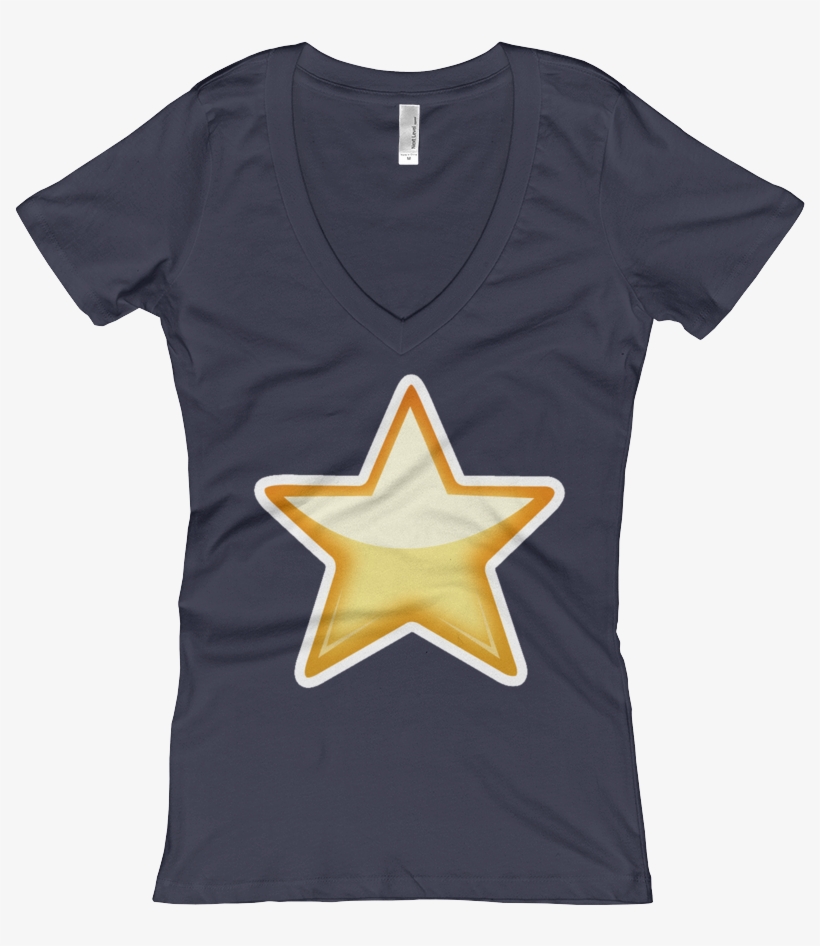Women's Emoji V Neck - Shirt, transparent png