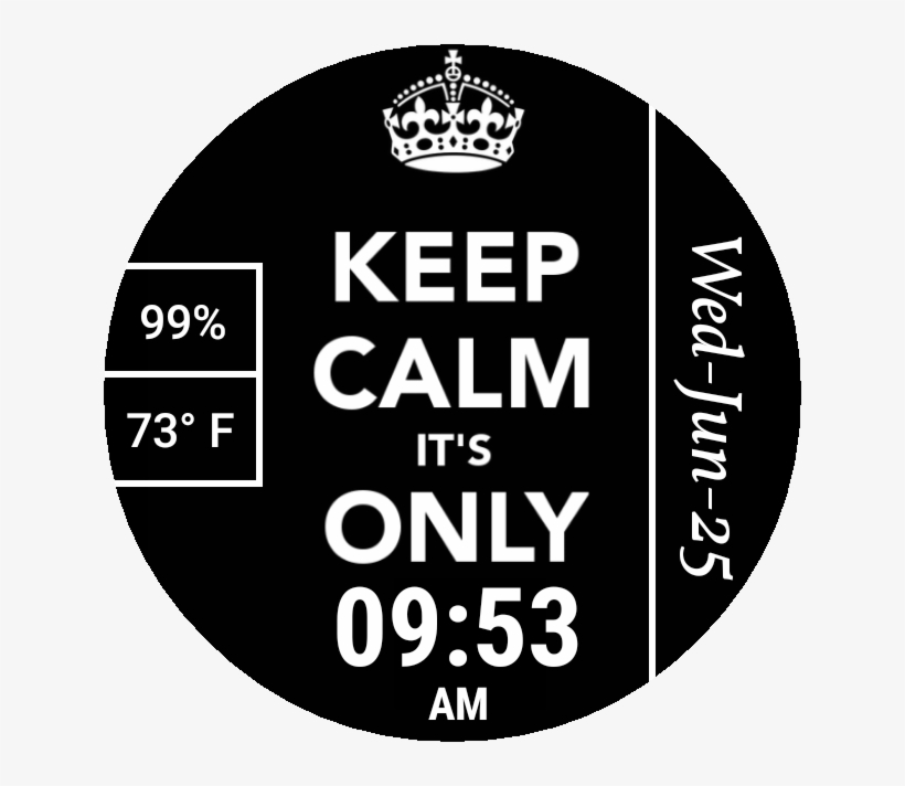 Keep Calm Preview, transparent png