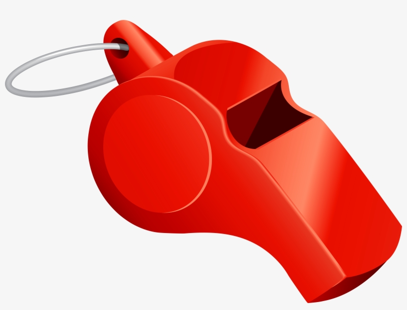 Red Whistle Png Clip Art - Png Red Whistle, transparent png