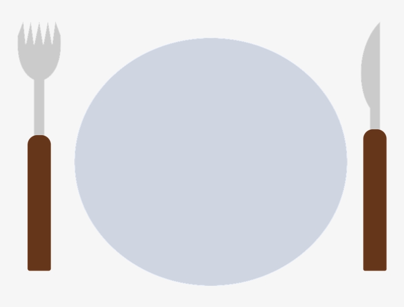 Dinner Plate Clipart Cutlery - Circle, transparent png