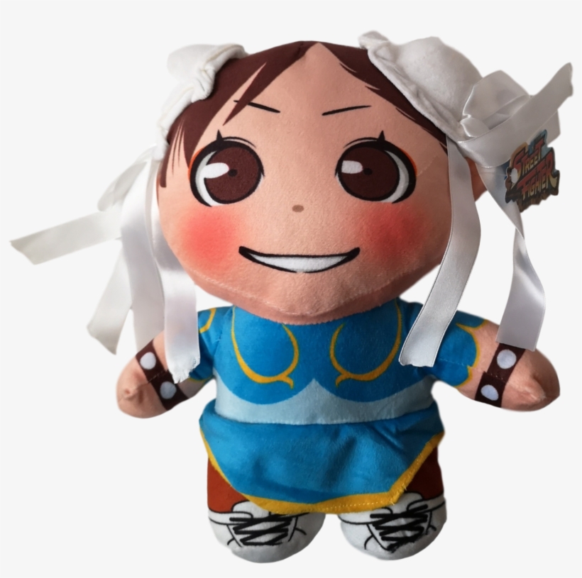 Street Fighter Official 11" Chun-li Plush - Cartoon, transparent png